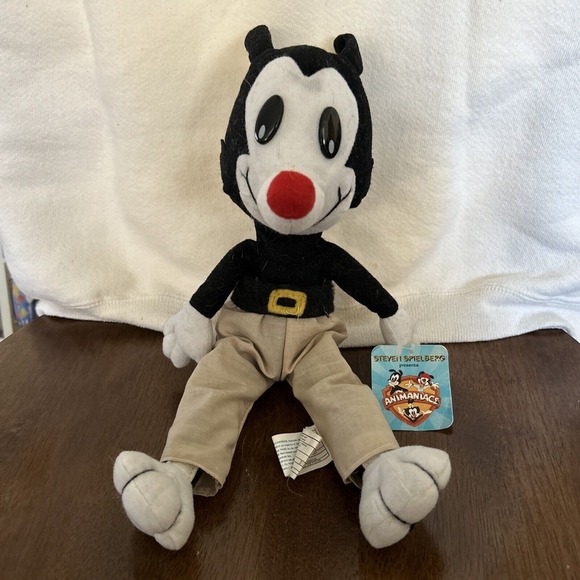 Warner Bros. Other - Vintage ACE Animaniacs Yakko Plush Doll Toy 1994 Warner Bros Looney Tunes P3